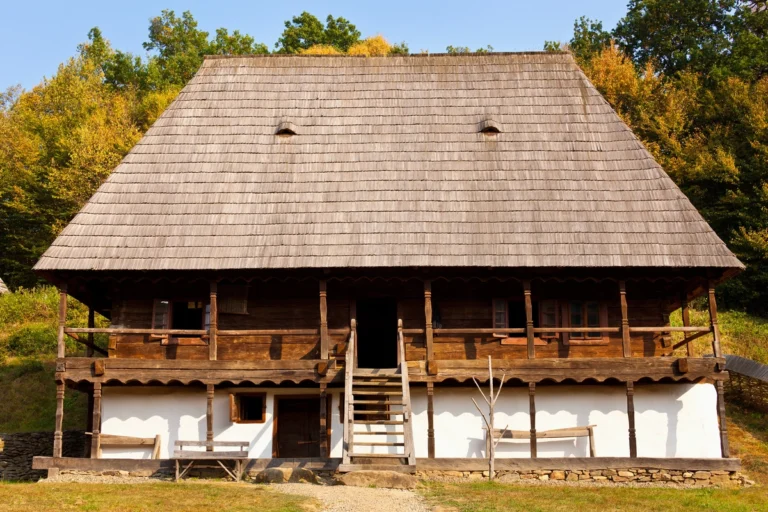 old house with a damaged and aged roof