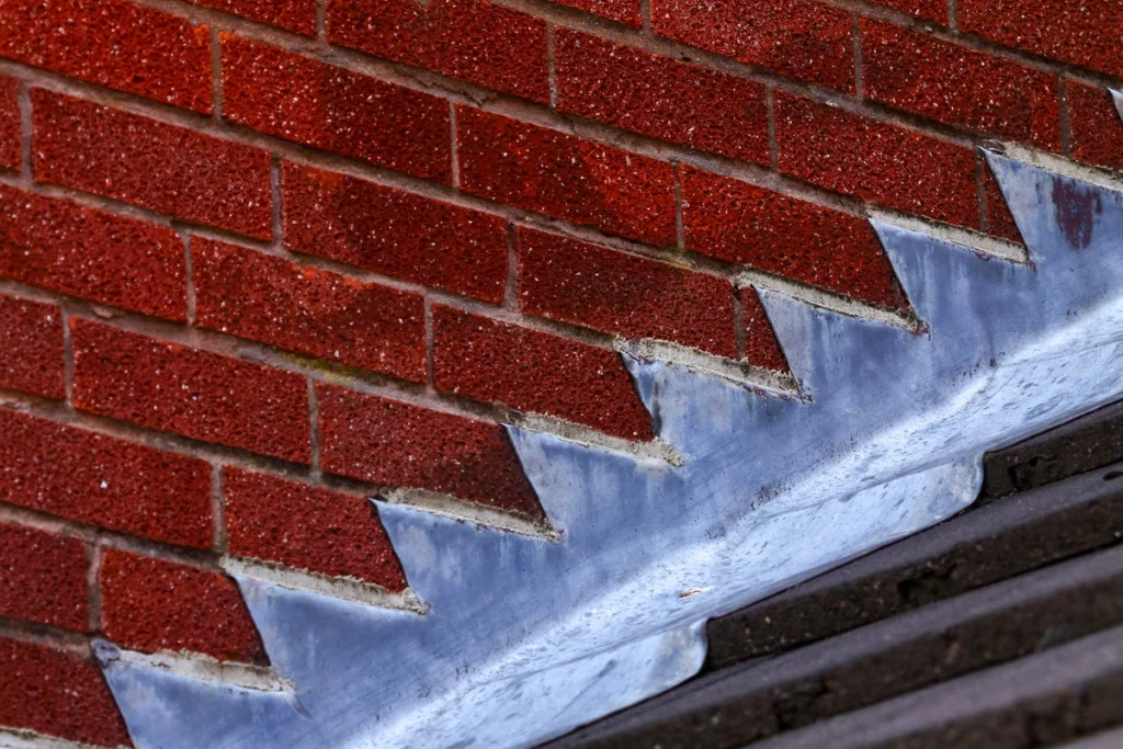close up flashing
