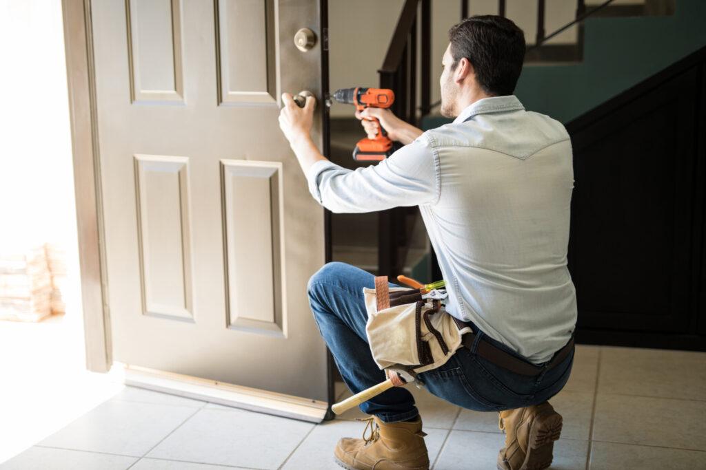 installing a door