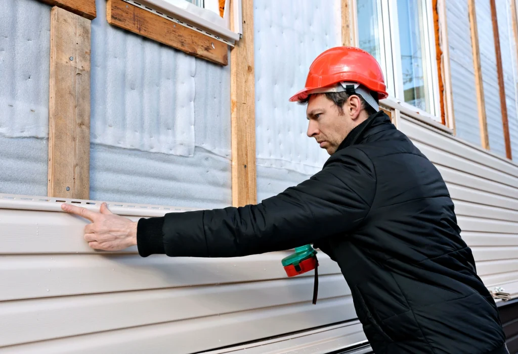 installing siding